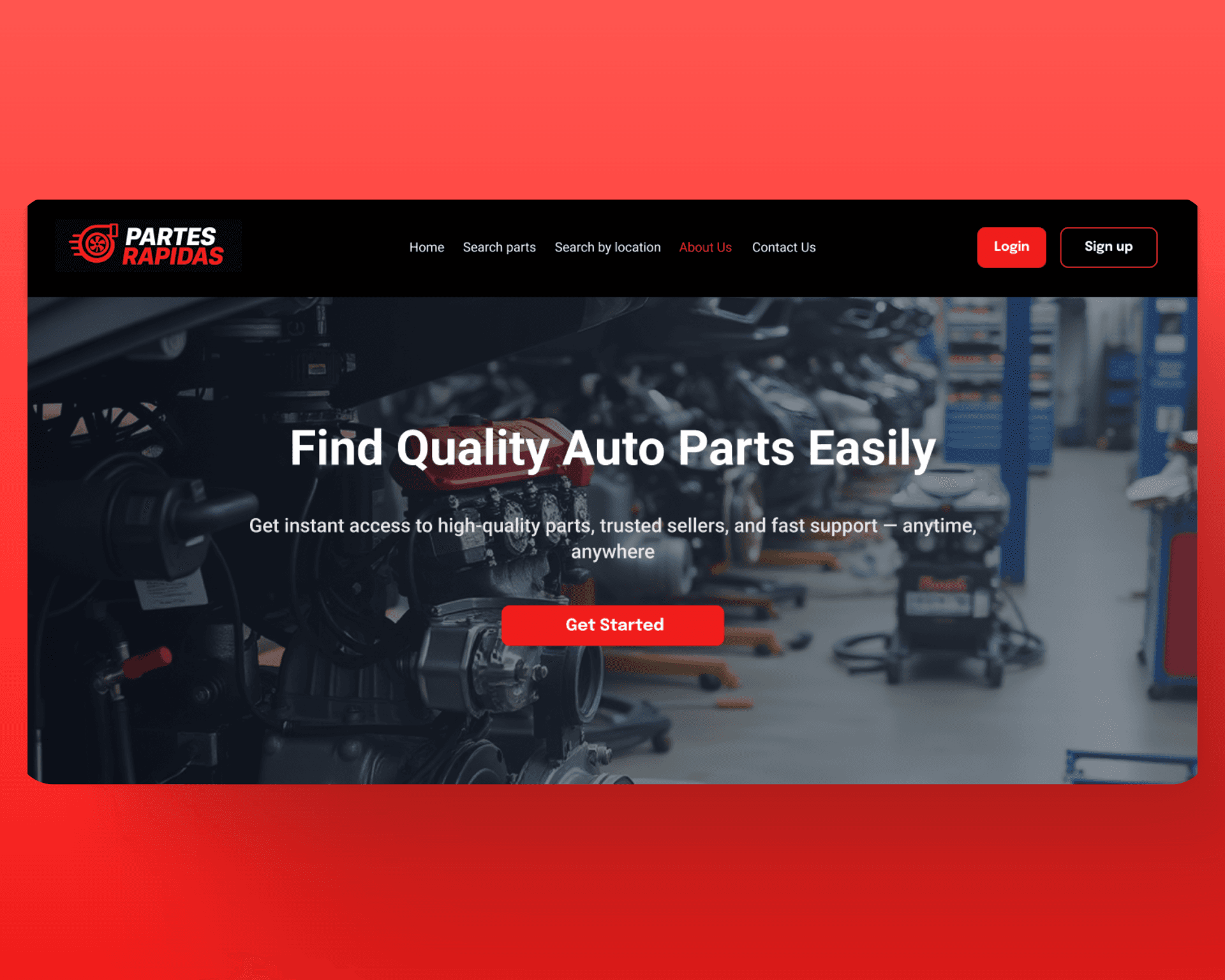 Partes Rápidas – A Fast, User-Friendly Platform for Auto Parts Sales