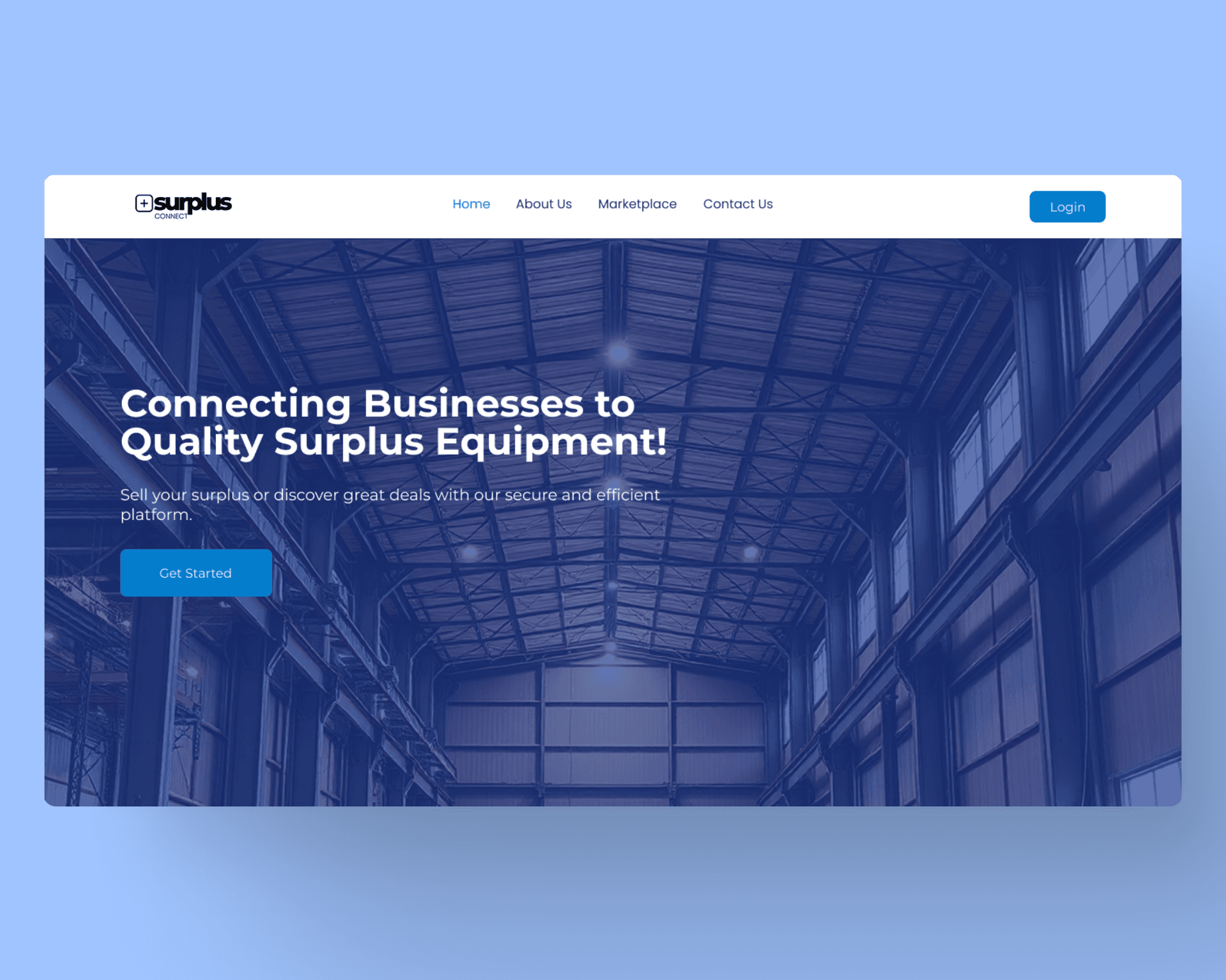 Surplus Connect – Simplifying Surplus Inventory Sales