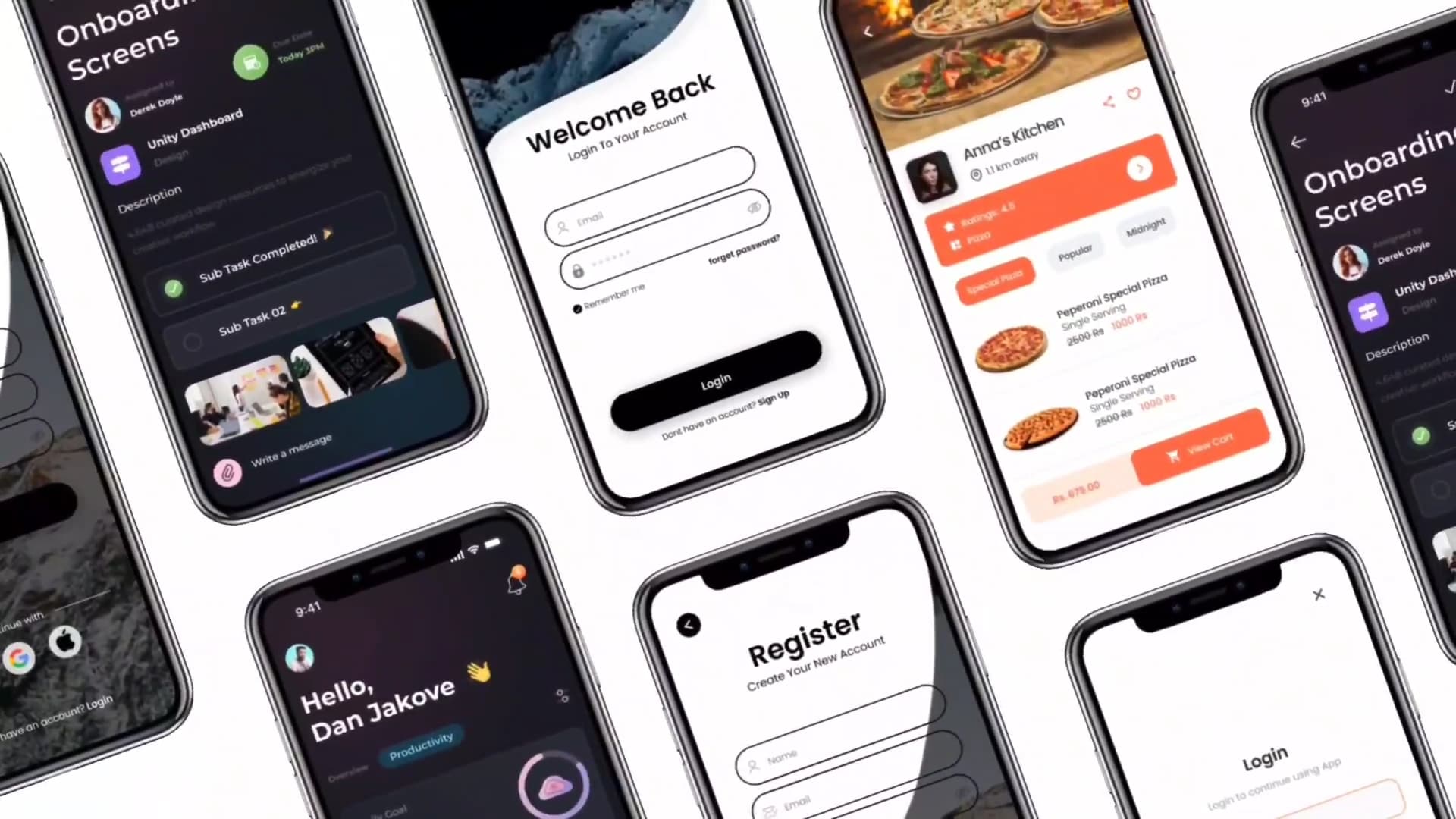 App interface mockup 1