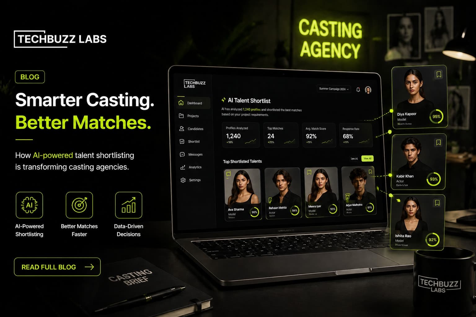 How Casting Agencies Can Use AI to Shortlist Talent Faster Without Losing the Human Touch