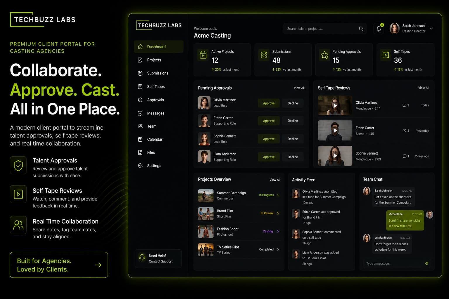 How Casting Agencies Can Build a Client Portal That Wows Brands and Speeds Up Approvals
