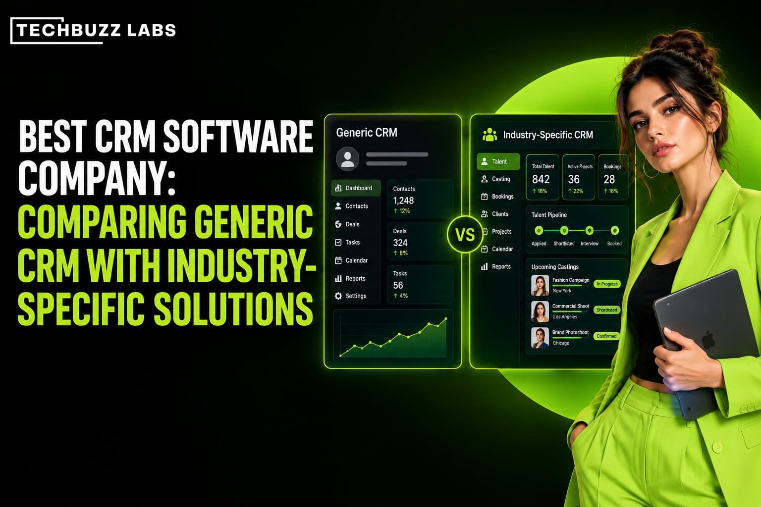 Best CRM Software Company: Comparing Generic CRM With Industry-Specific Solutions