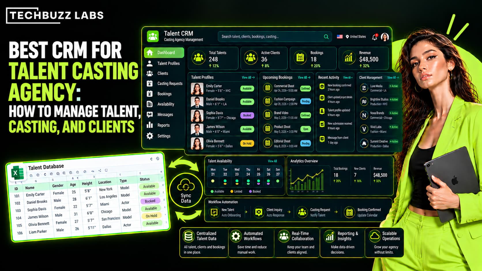 Best CRM for Talent Casting Agency: How to Manage Talent, Casting, and Clients