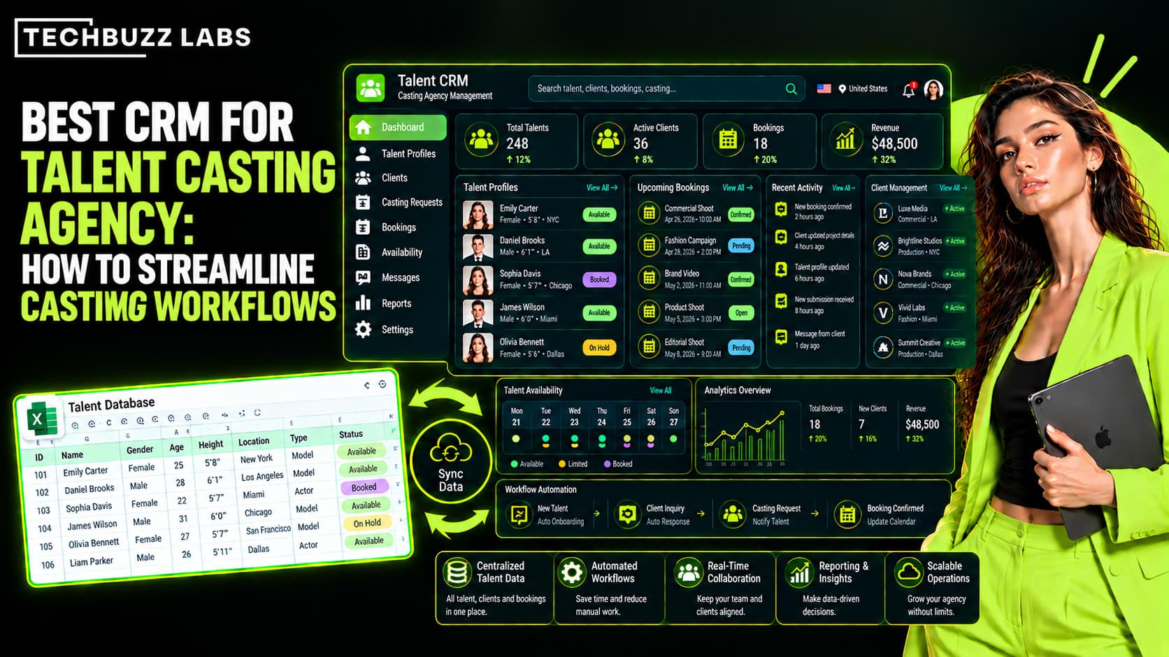 Best CRM for Talent Casting Agency: How to Streamline Casting Workflows