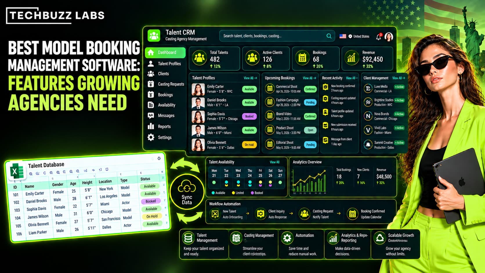 Best Model Booking Management Software: Features Growing Agencies Need