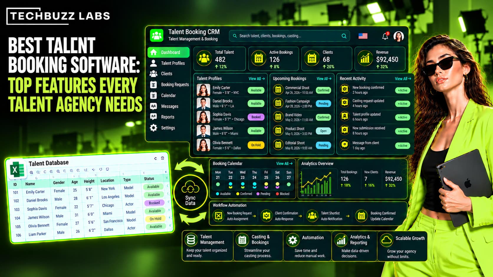 Best Talent Booking Software: Top Features Every Talent Agency Needs