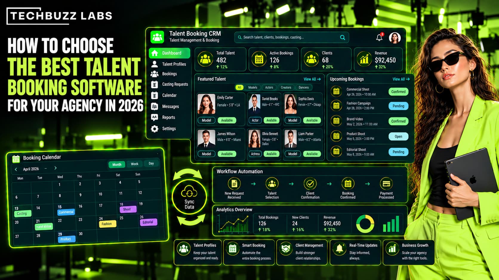 How to Choose the Best Talent Booking Software for Your Agency in 2026