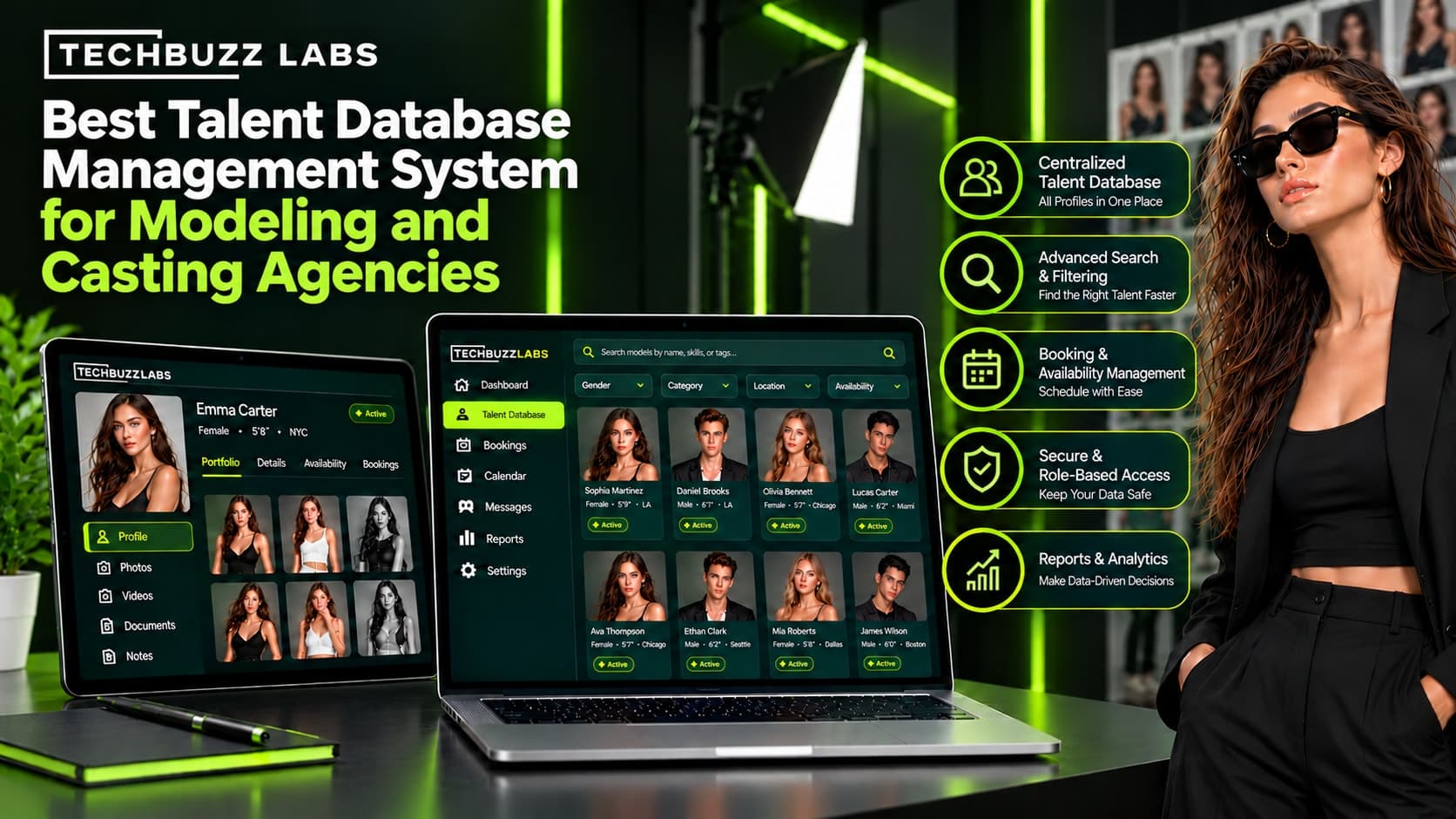 Best Talent Database Management System for Modeling and Casting Agencies