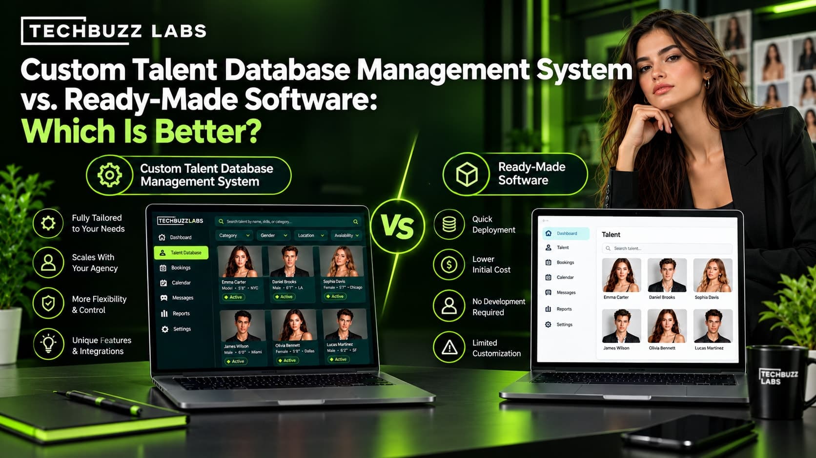 Custom Talent Database Management System vs. Ready-Made Software: Which Is Better?